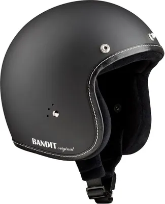 Produktbild von Bandit Jet Premium Line Jethelm, schwarz matt, S (55/56)