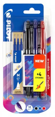 Produktbild von PILOT FriXion Ball Kugelschreiber Set 3 Farben Radierbar