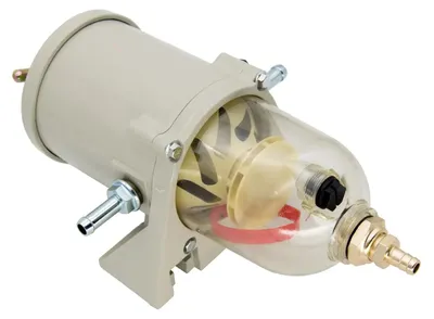 Produktbild von Dieselkraftstofffilter mit Wasserabscheider - 500FG/500FH - Hoher Durchfluss - Langlebig - 300 x 110 mm - Für Lkw und Pkw