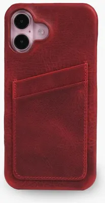 Produktbild von Wachikopa Full Wrap Lederhülle iPhone 16 mit Kartenfächern