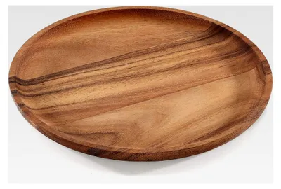 Produktbild von Snackteller aus Akazienholz, rund, 30 cm