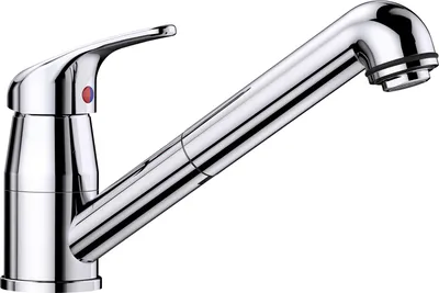 Produktbild von BLANCO DARAS-S, Chrom, Hebelgriffe, Einzelbild, Keramik, 90°, G3/8