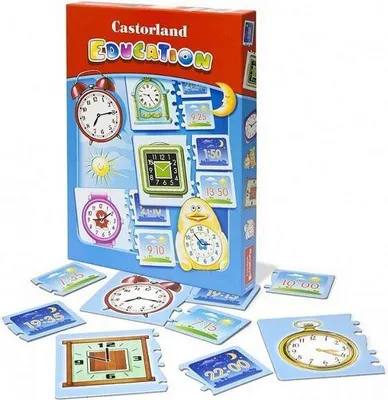 Produktbild von Castorland Time Puzzle 48 Teile E-067