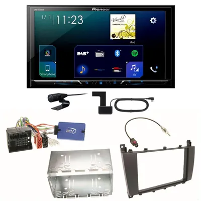 Produktbild von Pioneer SPH-DA230DAB Android Auto CarPlay Einbauset für Mercedes G Klasse W463