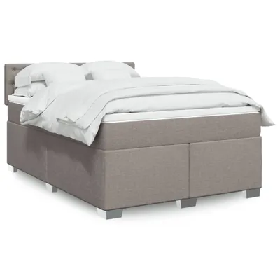 Produktbild von Maison Exclusive - Boxspringbett mit Matratze Taupe 140x200 cm Stoff