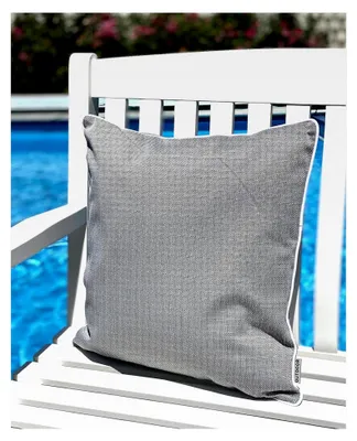 Produktbild von Outdoorkissen Dekokissen schmutz- und wasserabweisend für den Garten 45x45 dunkelgrau