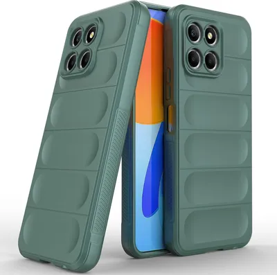 Produktbild von Honor X8 5G Hülle, Weich TPU Silikon Stossfest Anti-rutsch Schutzhülle für Honor X8 5G Grün