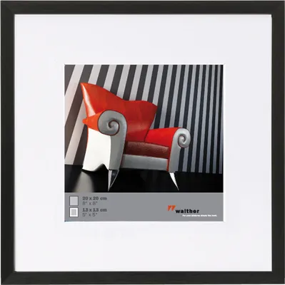 Produktbild von Walther, AJ220B,Chair Alurahmen 020X020 SCHWARZ