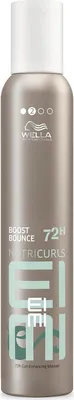 Produktbild von Wella EIMI Boost Bounce Haarschaum 300 ml, Nourish-In Complex, Lockenverstärkung und Frizz-Kontrolle, für welliges und lockiges Haar, Haltegrad 2, 72 Stunden Halt