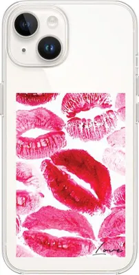 Immagine prodotto di Custodia trasparente in silicone per iPhone 14 Plus con motivo