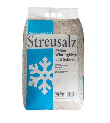 Zdjęcie produktu dla Oppenhäuser sól drogowa/sól do odladzania, gruboziarnista 15 kg