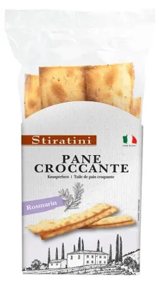 Produktbild von Snackline Knusperbrot Rosmarin - Pane Croccante 140g