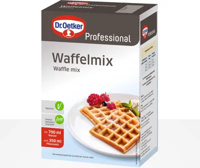 Produktbild von Dr. Oetker Waffelmix 1kg Grundmischung für Waffeln