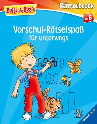 Produktbild von Spiel & Spaß - Vorschul-Rätselspaß für unterwegs