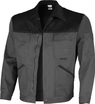 Produktbild von Qualitex Bundjacke "image", Größe: 54, Farbe: mittelgrau/schwarz
