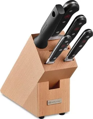 Obrázek produktu pro Blok se 4 noži CLASSIC a ocílkou