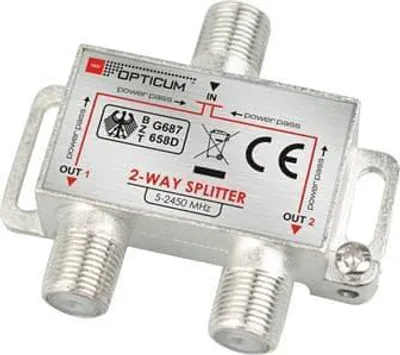 Produktbild von Antennensplitter, TV-Splitter (1x2)