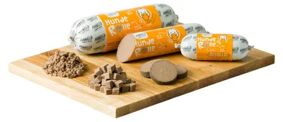 Produktbild von PURBELLO Hundewurst Ente mit Kartoffeln & Kräutern 8x 400g