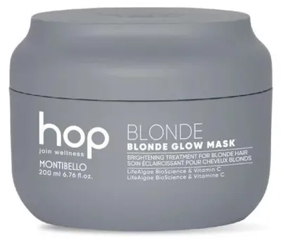 Immagine prodotto di Montibello HOP Blonde Glow Mask 200 ml – maschera illuminante per capelli biondi e decolorati