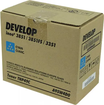 Zdjęcie produktu dla Konica Minolta TNP-49C - Cyan - Oryginalny - Tonerpatrone - do bizhub C3351
