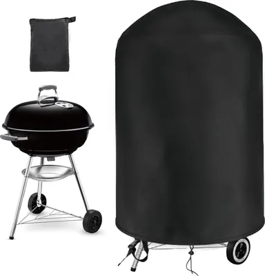 Immagine prodotto di Copertura per barbecue resistente alle intemperie - protezione per barbecue - 1 pezzo - nero - 420D Oxford - 71 x 68 cm