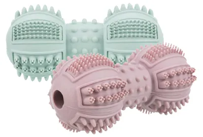 Produktbild von TRIXIE Junior Hantel, Hundespielzeug aus Gummi, 9 cm