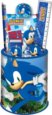 Image de Set de papeterie 7 pièces Sonic the Hedgehog Rush - School & Creative