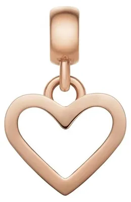 Image de Cœur en acier plaqué or Charms DW00400428