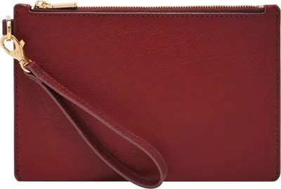 Produktbild von FOSSIL Handgelenktasche Utensilientasche Wristlet Scarlet weinrot