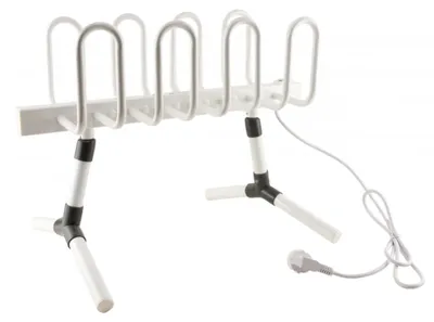 Produktbild von Alpenheat Schuhtrockner "RadiatorEcoline" für 4 Paar Schuhe oder Handschuhe, 60 W, freistehend, 1 Stk.