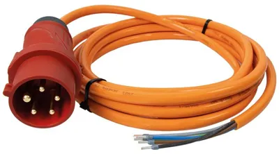 Productafbeelding van Hesse verlengkabel voor Centraal- en Oost-Europa, 5 meter, type H07BQ-F5G2,5, 16A, IP54, PowerTOP Xtra, merk Mennekes