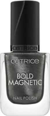 Produktbild von CATRICE Bold Magnetic Nail Polish, Grau, 040 - Caught In Your Orbit, Färbung, Schutz, Schimmer, Flasche, Pinsel
