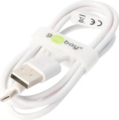 Zdjęcie produktu dla Kabel USB-C do ładowania i synchronizacji wszystkich urządzeń z portem USB-C, biały, 1 metr
