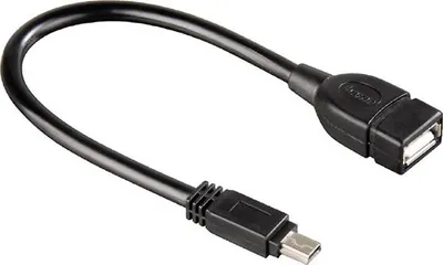 Image de HAMA Câble adaptateur USB mâle mini B - femelle A - 0,15m - 75039626