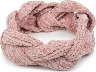 Produktbild von styleBREAKER Damen Chenille Strick Stirnband geflochten, warmes Winter Haarband, Headband 04026032