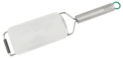 Edelstahlreibe, fein, für Ingwer, Parmesan, Schokolade, spülmaschinengeeignet