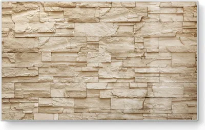 Produktbild von DEQORI Frühstücksbrett Glas 23x14 cm 'Raue Schieferwand' Schneidebrett Platte