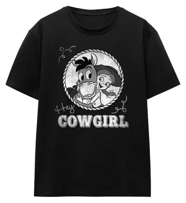 Obrázok produktu pre Tričko Toy Story – „Hey Cowgirl“ pre ženy TV33543 (L) (čierne)