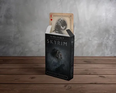 Produktbild von FaNaTtik Elder Scrolls V Skyrim Spielkarten FNTK-SKY-03