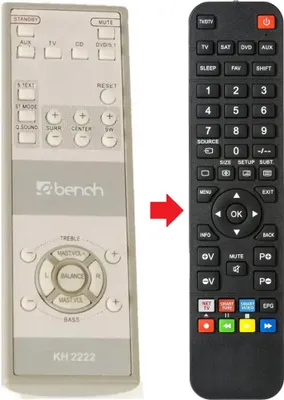 Produktbild von Fernbedienung geeignet für EBENCH KH2222