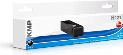 Zdjęcie produktu dla Wkład atramentowy KMP kompatybilny z HP 980 (D8J10A), czarny