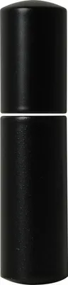 Produktbild von Aufsteckhülsenset, Unterteil für Band mit 2 Zapfen, flachrund, ø 16mm,schwarz