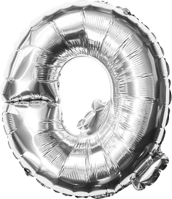 Produktbild von Oblique Unique Folien Luftballon Buchstabe Q Geburtstag Silber Hochzeit Party Deko Ballon - silber