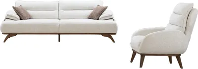 Produktbild von Sofa Polstergarnitur Couchgarnitur Wohnzimmergarnitur Sofa-Set Sessel Sitzgruppe
