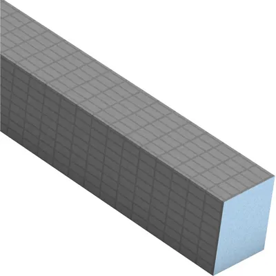 Image de wedi support pour vitre et cloison, Fundo Riolito et Fundo Riolito neo 1800x40x60mm