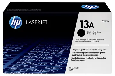 Productafbeelding van Hewlett Packard Q2613A, compatibel met printernummer 13A, zwarte toner