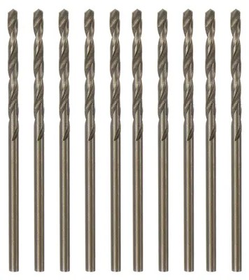 Image de 10 forets hélicoïdaux Jobber de 1,8 mm / 0,071 pouce