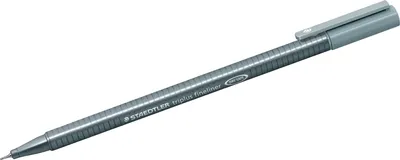 Produktbild von Fineliner triplus 0,3mm silbergrau Packung mit 10 Stück