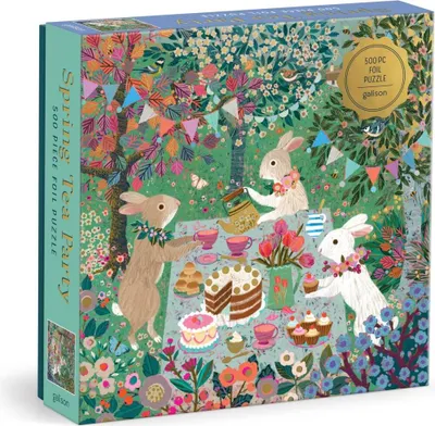 Obrázek produktu pro GALISON Čtvercové puzzle, příze, hodiny Teachov, 500 dílků