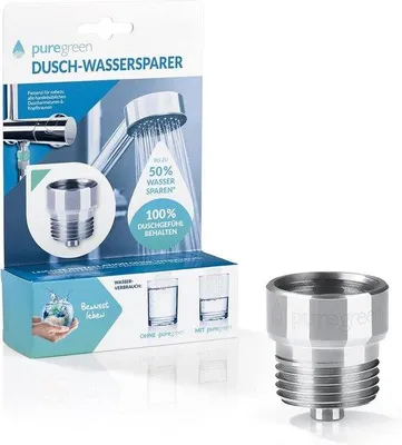 Productafbeelding van Waterbesparende Douchekop Adapter Universeel - Eenvoudige Installatie